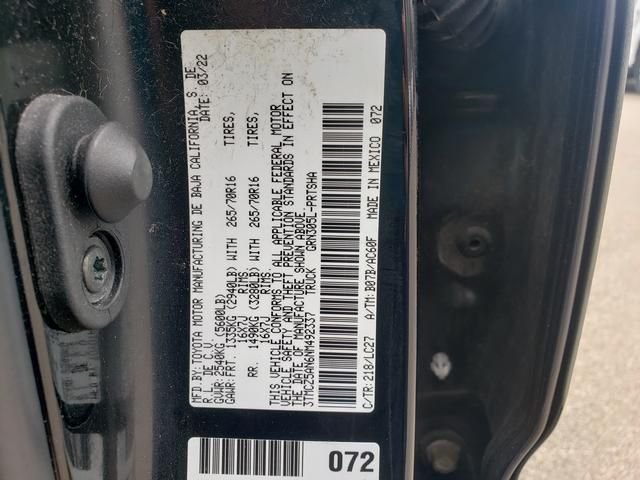 Used 2022 Black Toyota TRD Off-Road image 26
