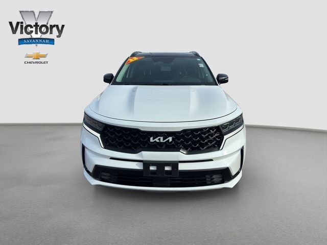 Used 2022 Kia Sorento SX with VIN 5XYRK4LF6NG074825 for sale in Kansas City