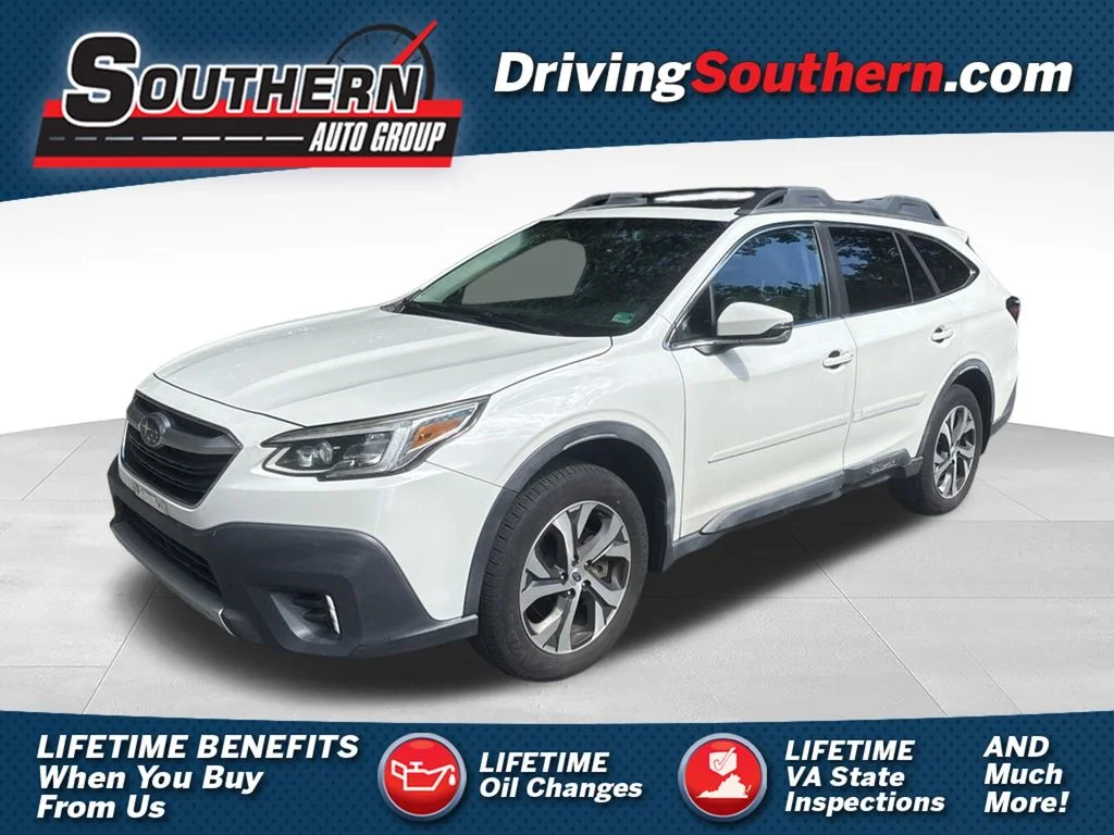 Used 2020 White Subaru Limited image 1