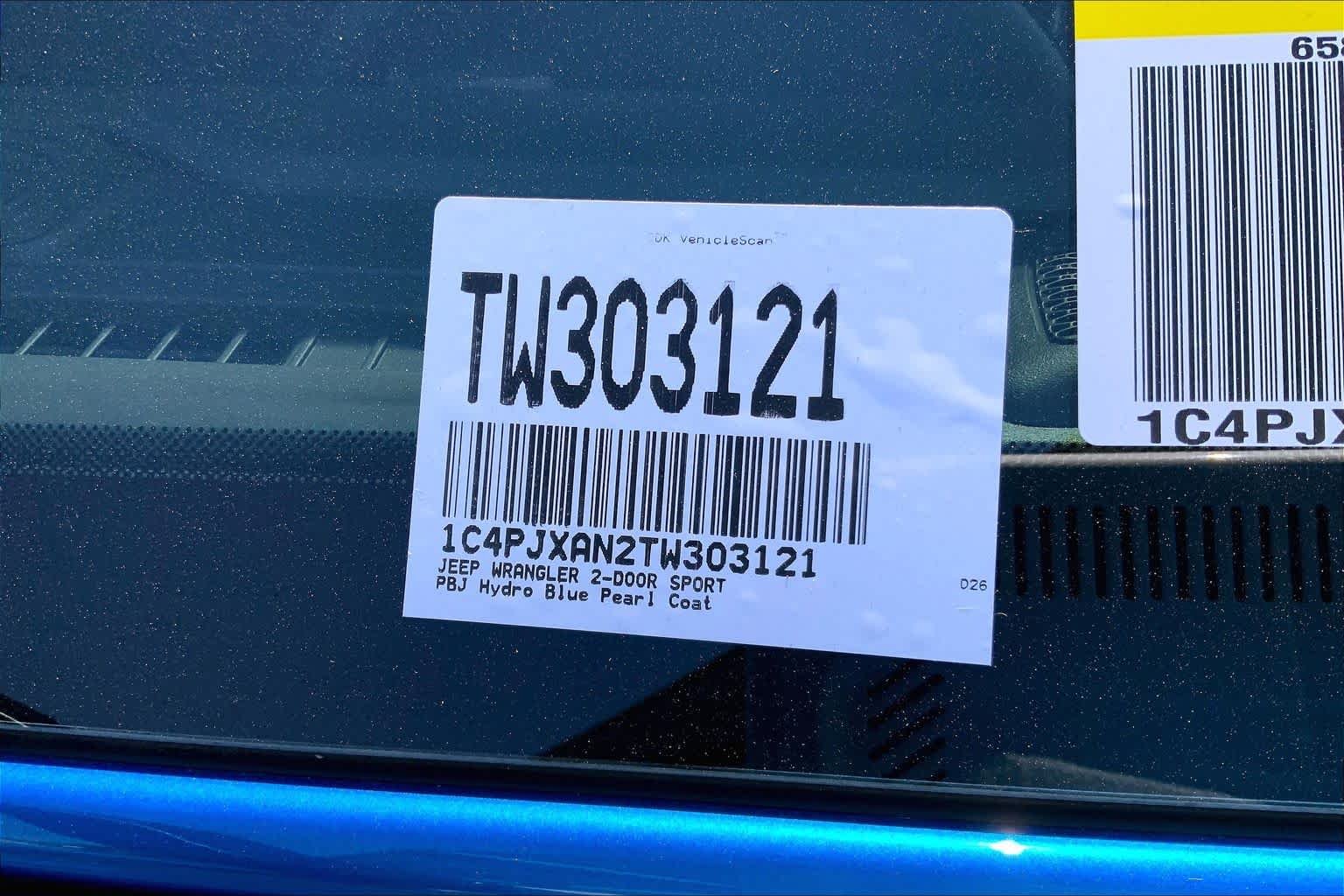 New 2026 Hydro Blue Pearl-Coat Exterior Paint Jeep Sport image 16
