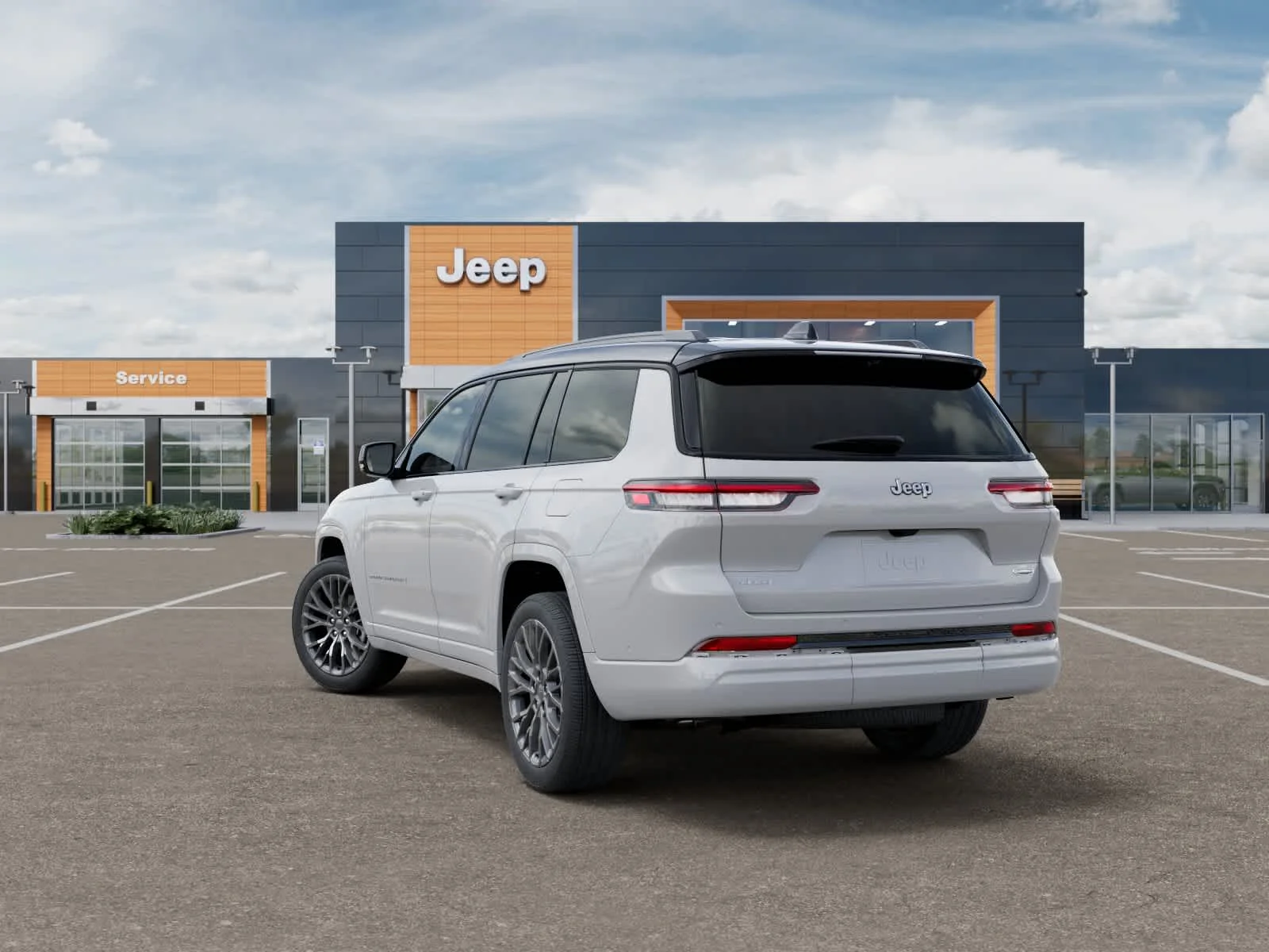 New 2026 Bright White Clearcoat Jeep Summit image 3