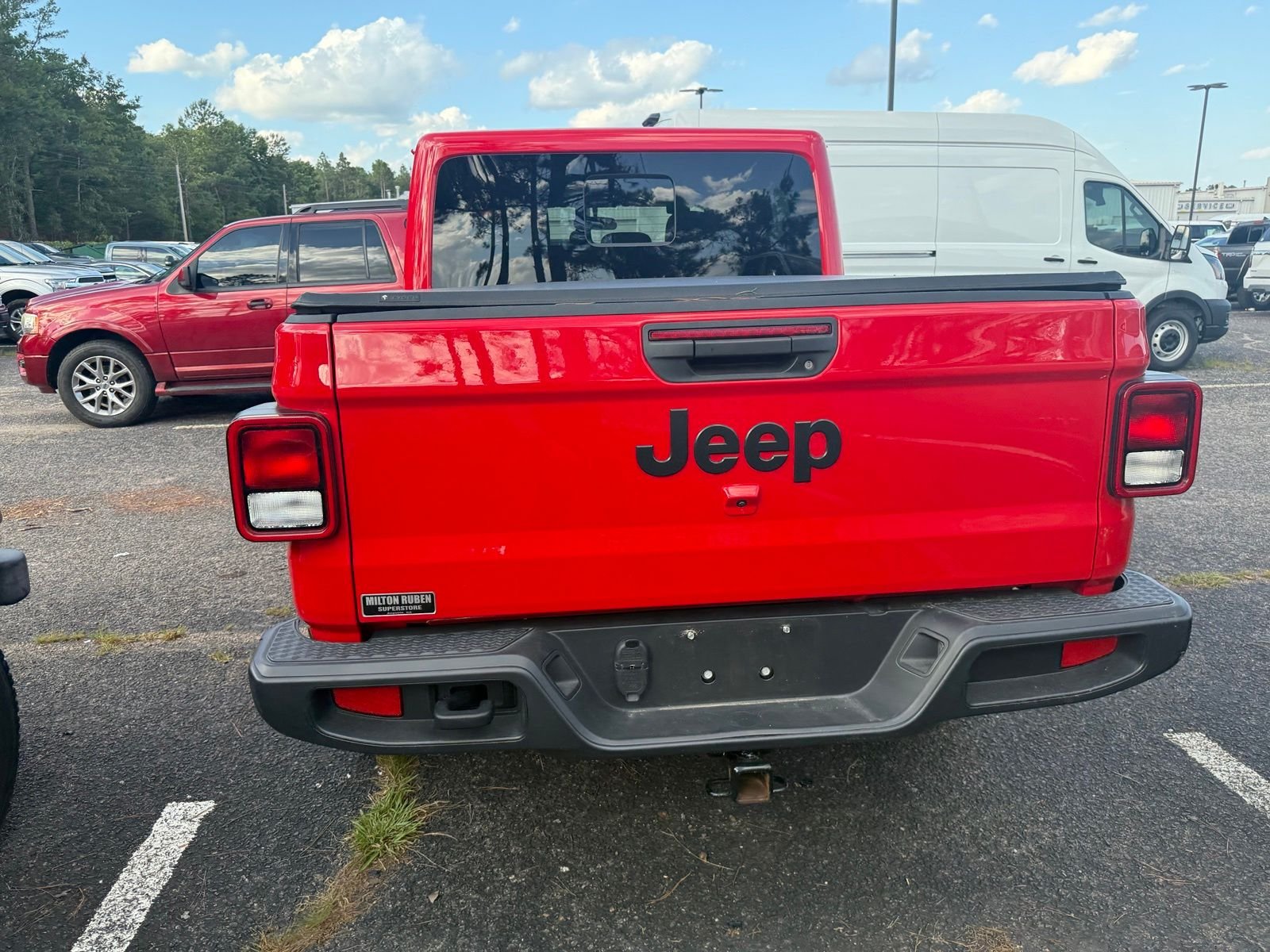 Certified Used 2024 Red Jeep Sport image 6