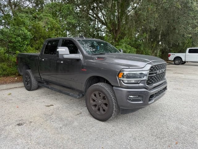 Used 2024 Granite Crystal Metallic Clearcoat Ram Big Horn image 7