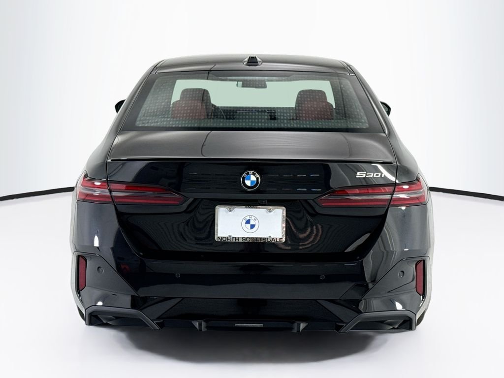 New 2027 Black Sapphire Metallic BMW 530i image 6