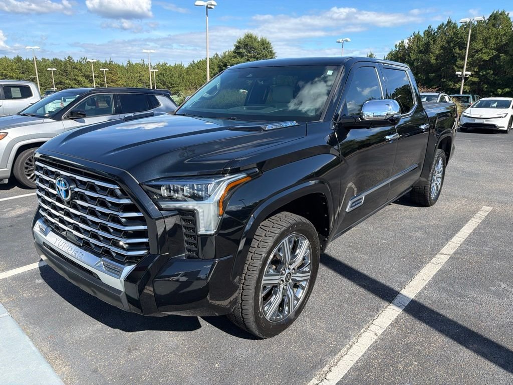 Used 2024 Black Toyota Capstone image 2