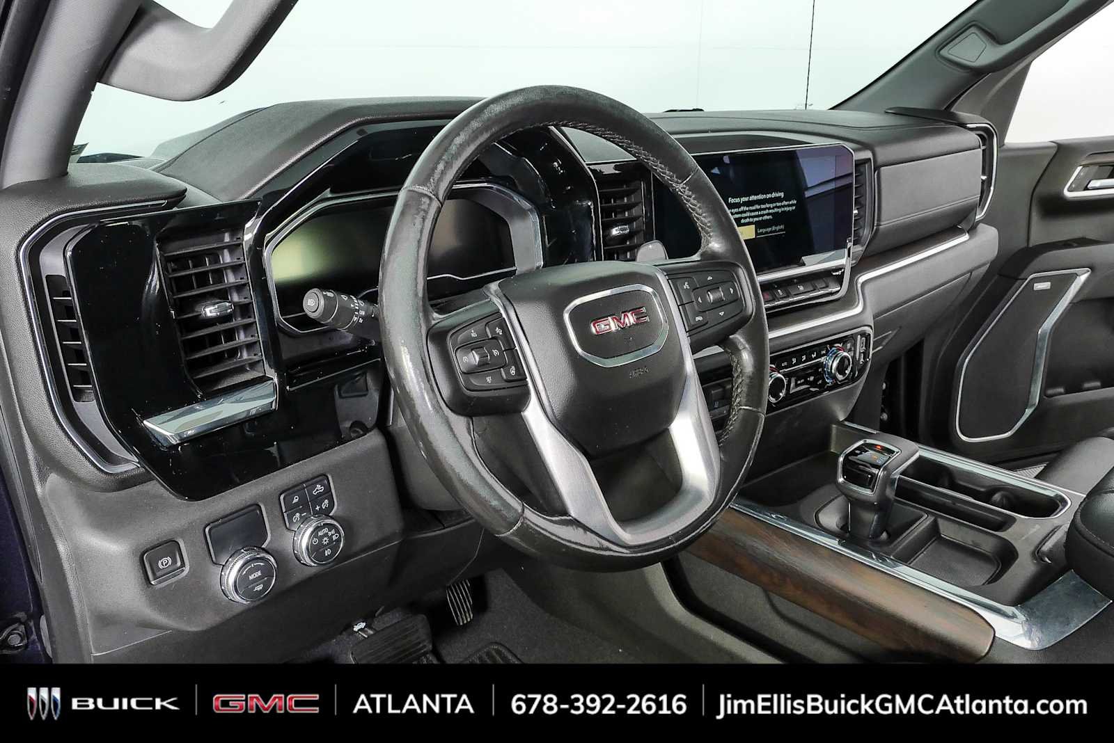 Used 2022 Titanium Rush Metallic GMC SLT image 4