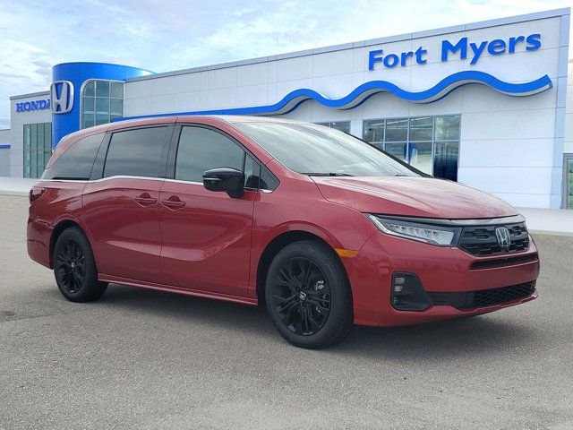 New 2026 Radiant Red Metallic II Honda Sport-L image 1
