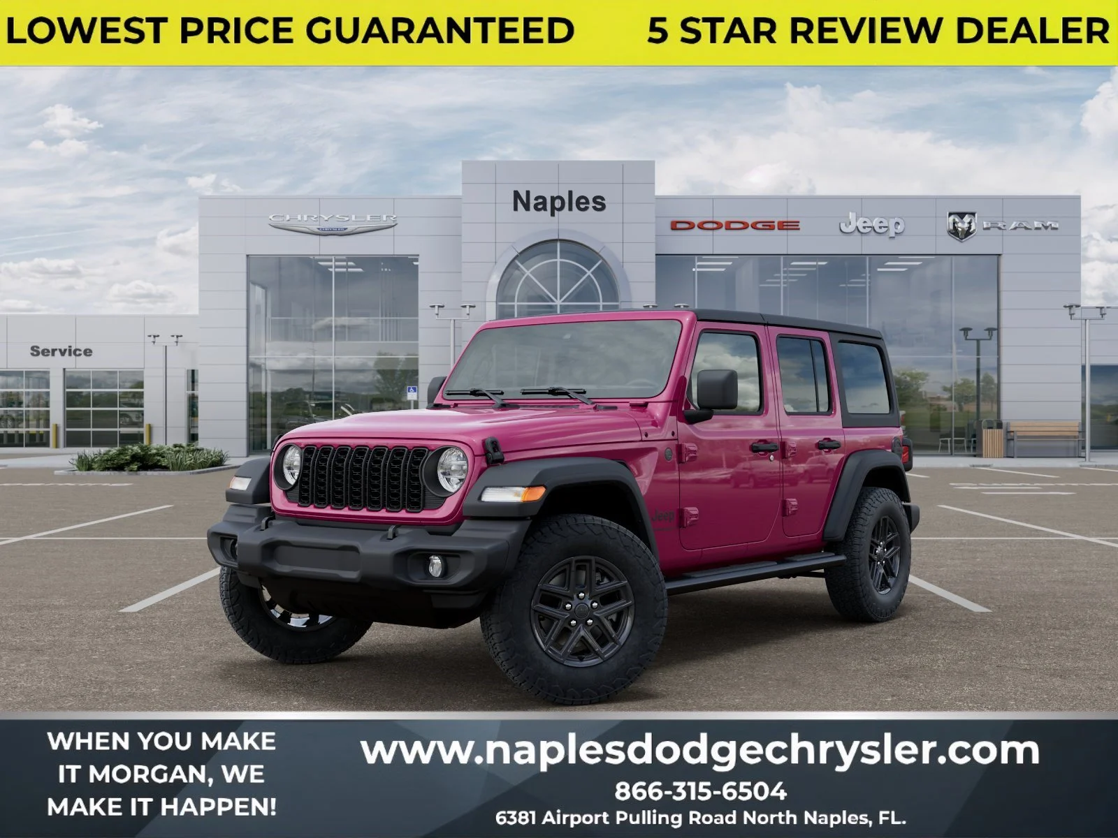 New 2026 Tuscadero Pearl-Coat Exterior Paint Jeep Sport S image 1