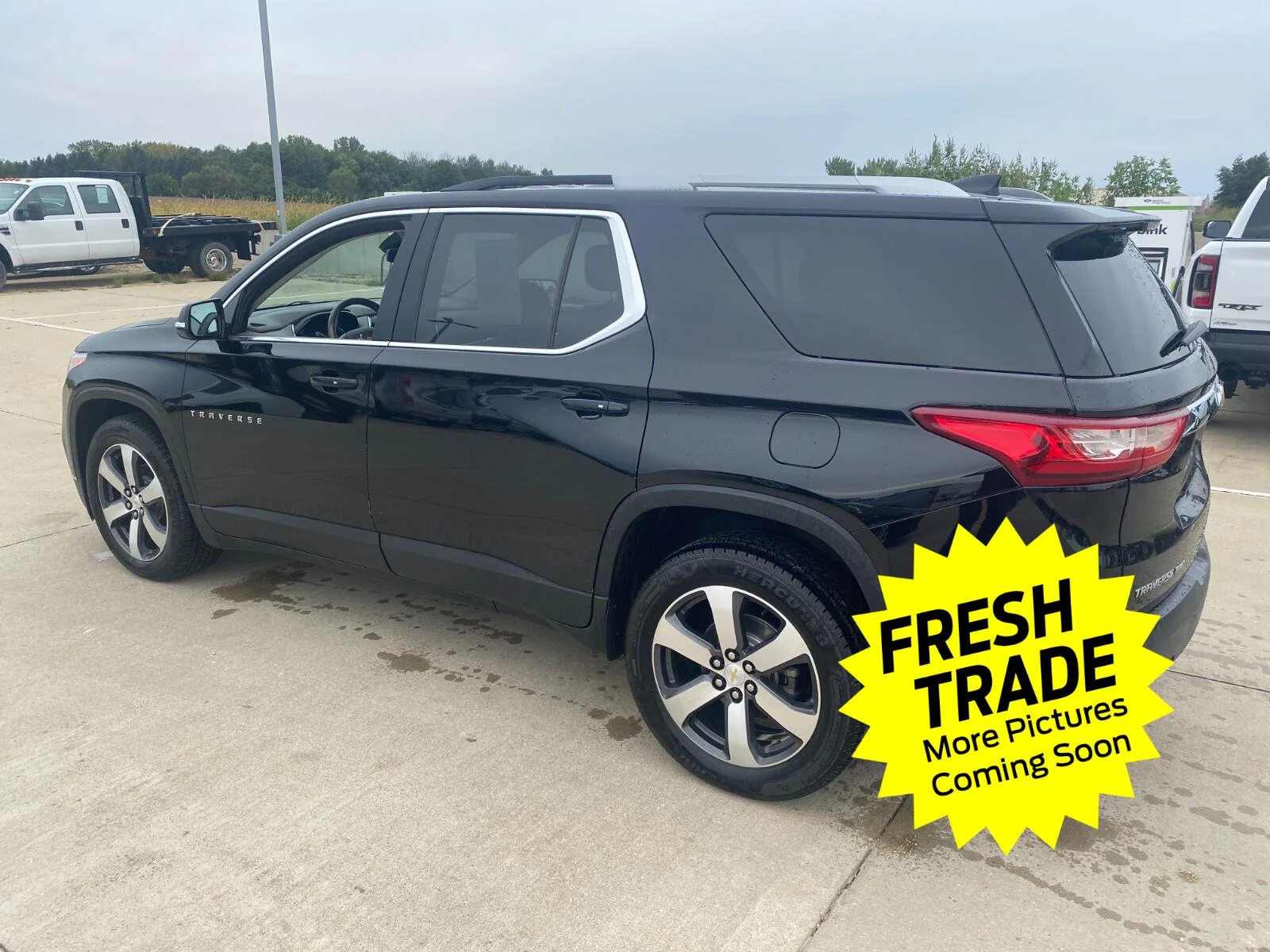 Used 2018 Mosaic Black Metallic Chevrolet LT Leather image 2