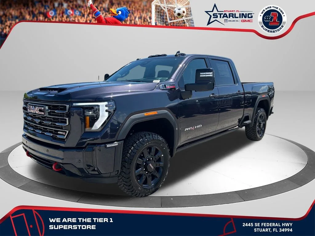 New 2026 Titanium Rush Metallic GMC AT4 image 1