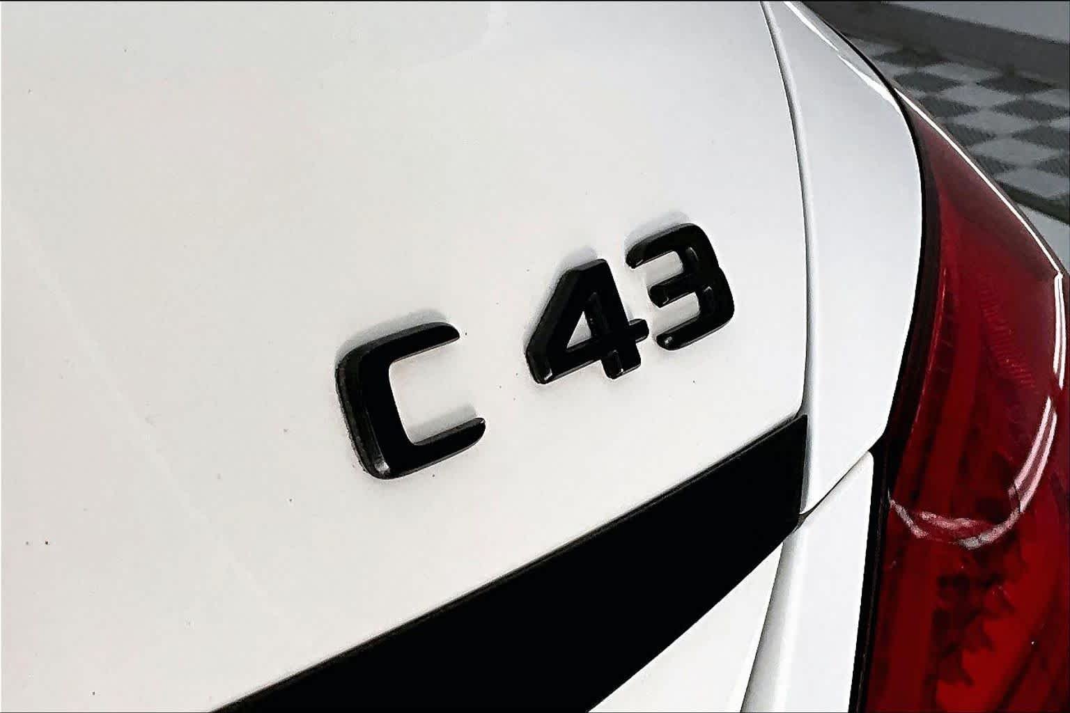Used 2020 Polar White Mercedes-Benz AMG® C 43 image 7