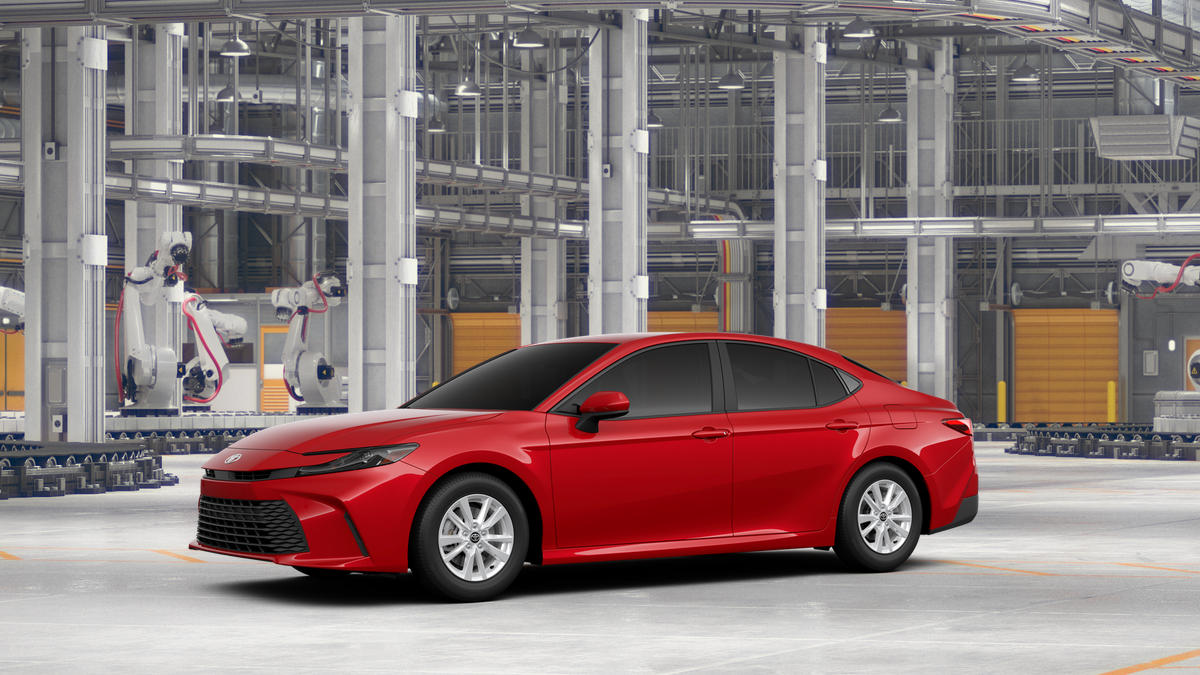 New 2026 Supersonic Red Toyota LE image 2