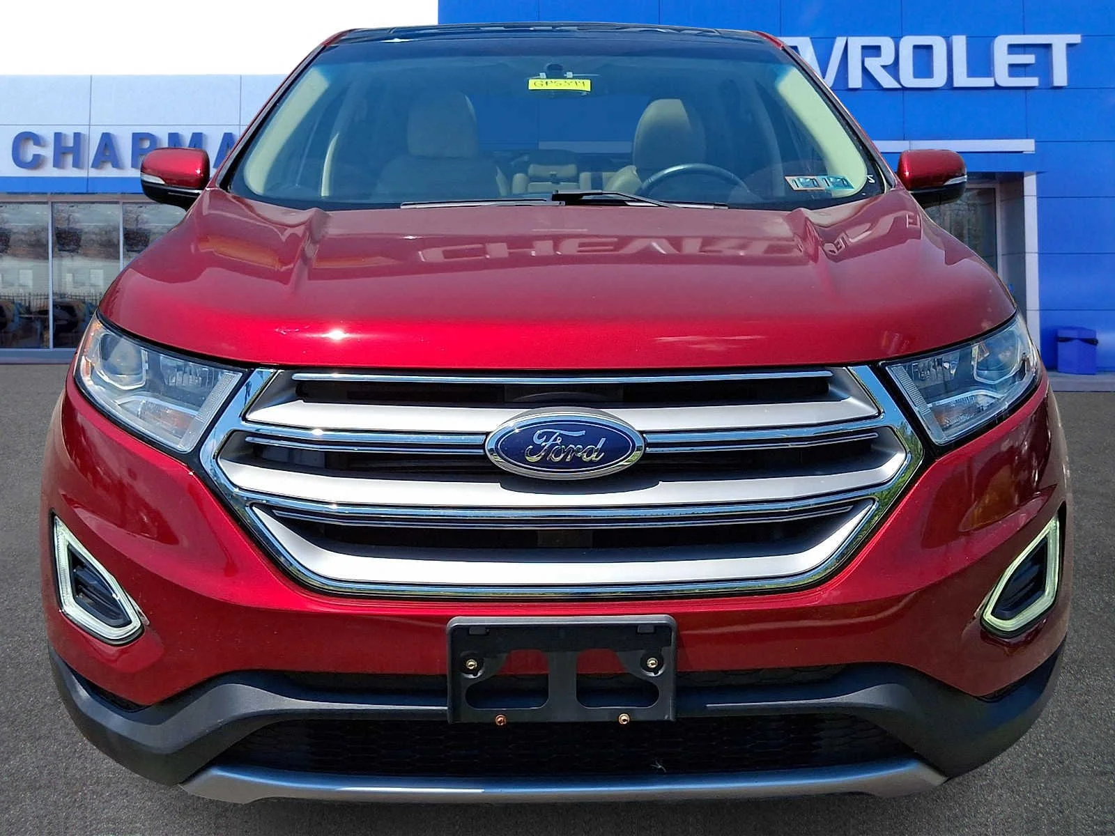 Used 2015 Red Ford SEL image 3