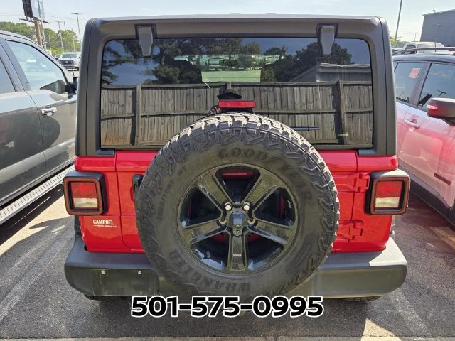 Used 2022 Red Jeep Unlimited Sport Altitude image 3