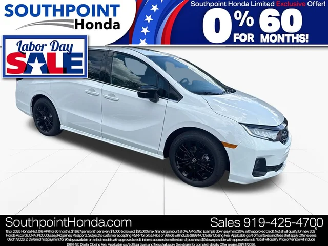 2026 Honda Odyssey Sport-L