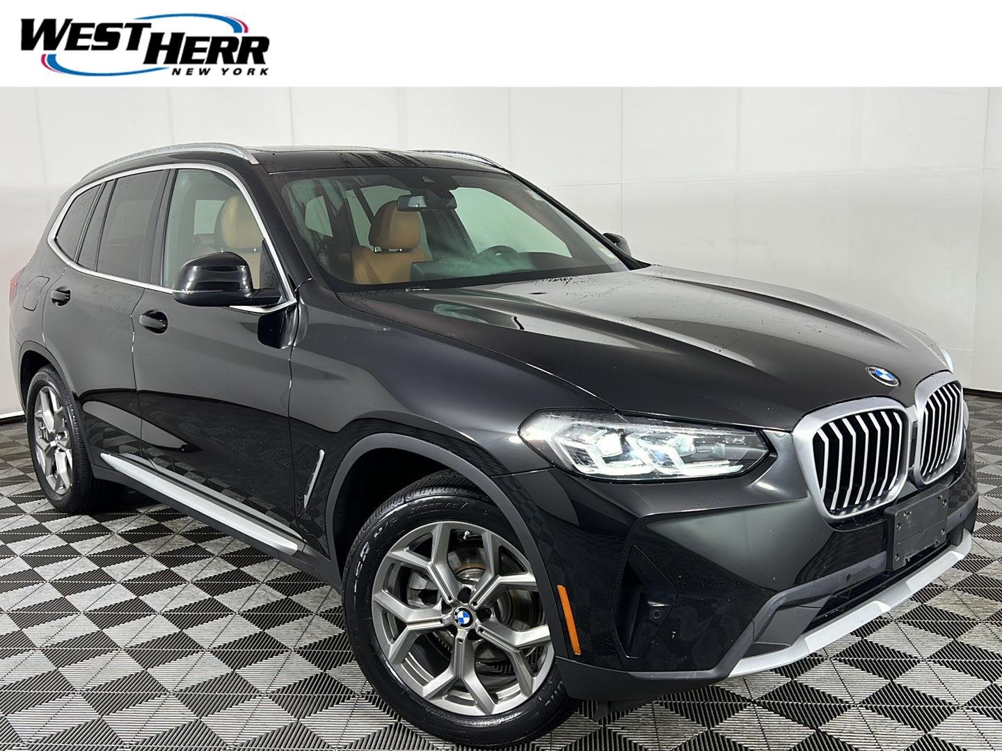 Certified Used 2024 Black Sapphire Metallic BMW xDrive30i image 1