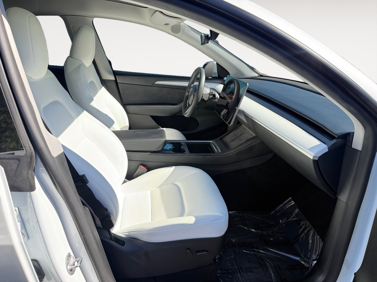 Used 2023 Pearl White Multi-Coat Tesla Long Range image 19