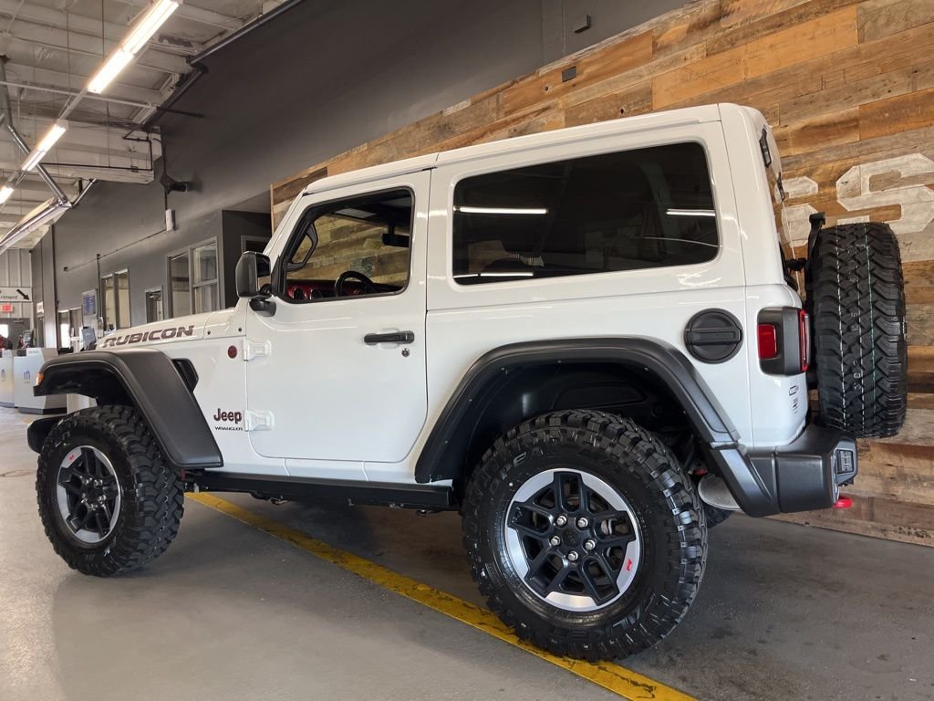 Used 2022 Bright White Clearcoat Jeep Rubicon image 22