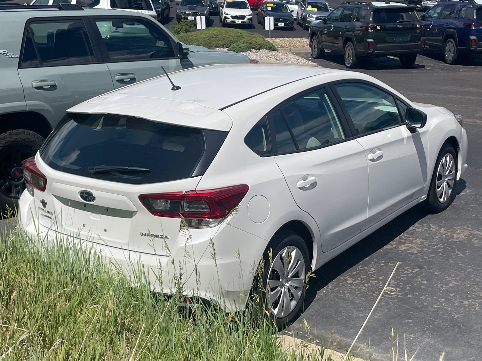 Used 2023 Crystal White Pearl Subaru  image 3