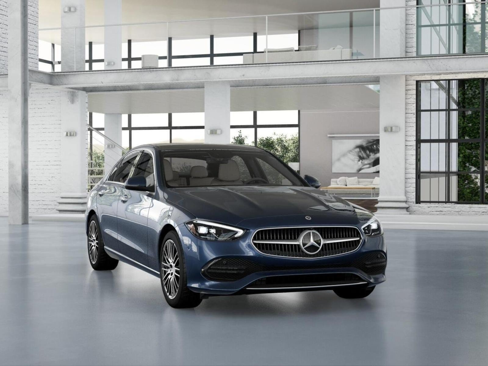 New 2026 Twilight Blue Metallic Mercedes-Benz C 300 4D Sedan image 10