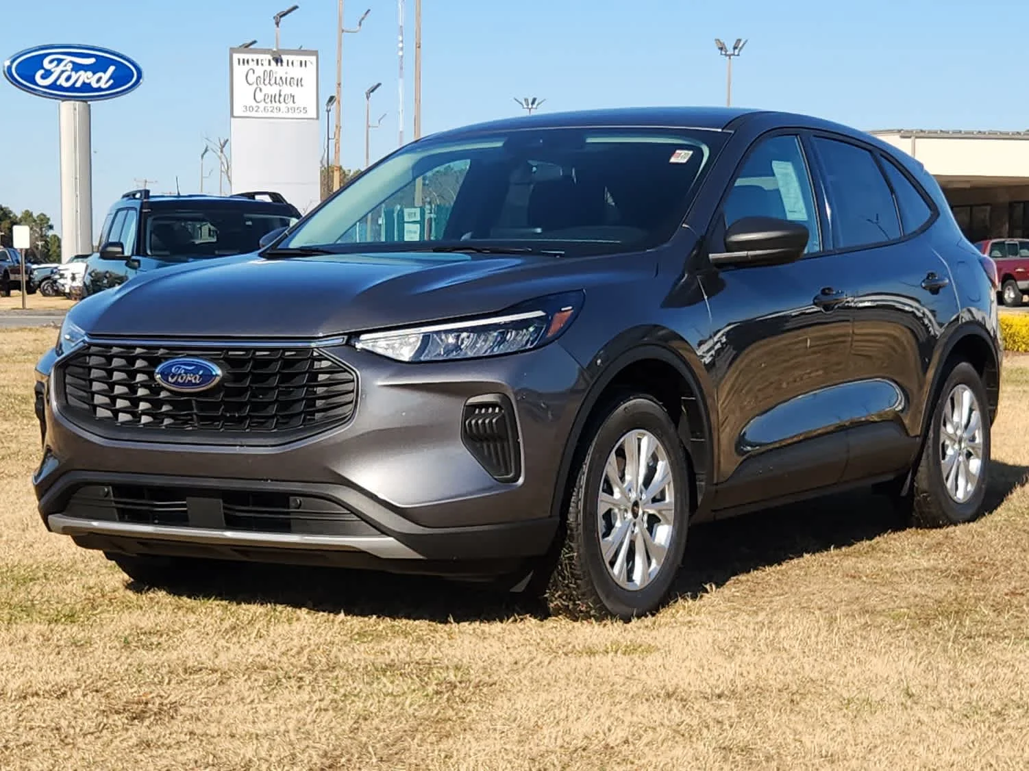 Used 2025 Carbonized Gray Metallic Ford Active image 1