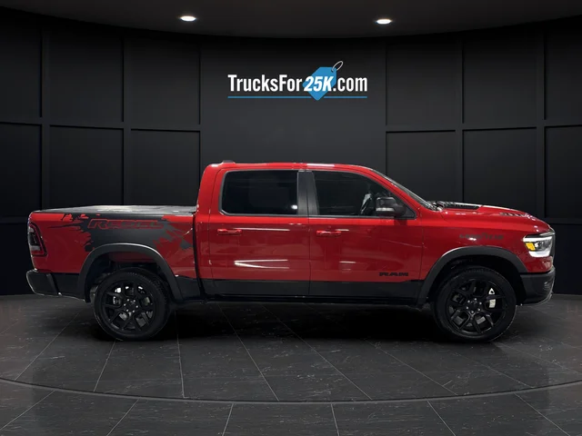 Used 2020 Flame Red Clearcoat Ram Rebel image 2
