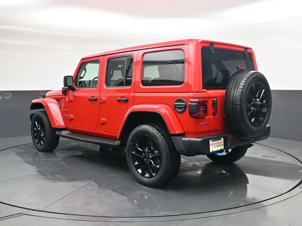 Used 2024 Red Jeep Sahara 4xe image 8