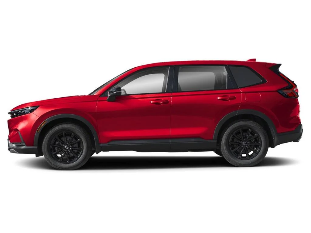 New 2026 Radiant Red Metallic Honda EX-L HYBRID Comfort and efficiency — beautifully c image 3