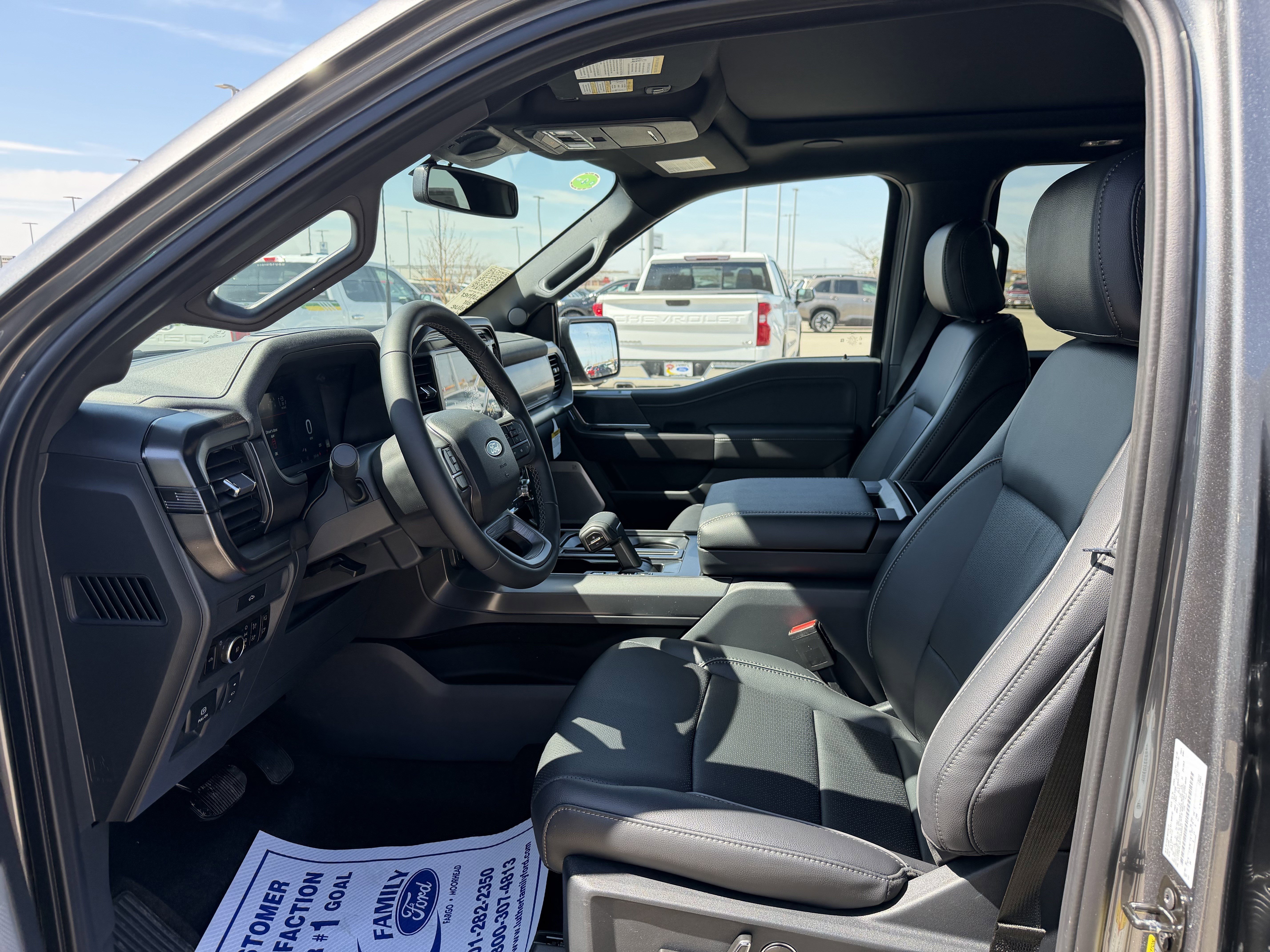 New 2026 Carbonized Gray Metallic Ford LARIAT image 5