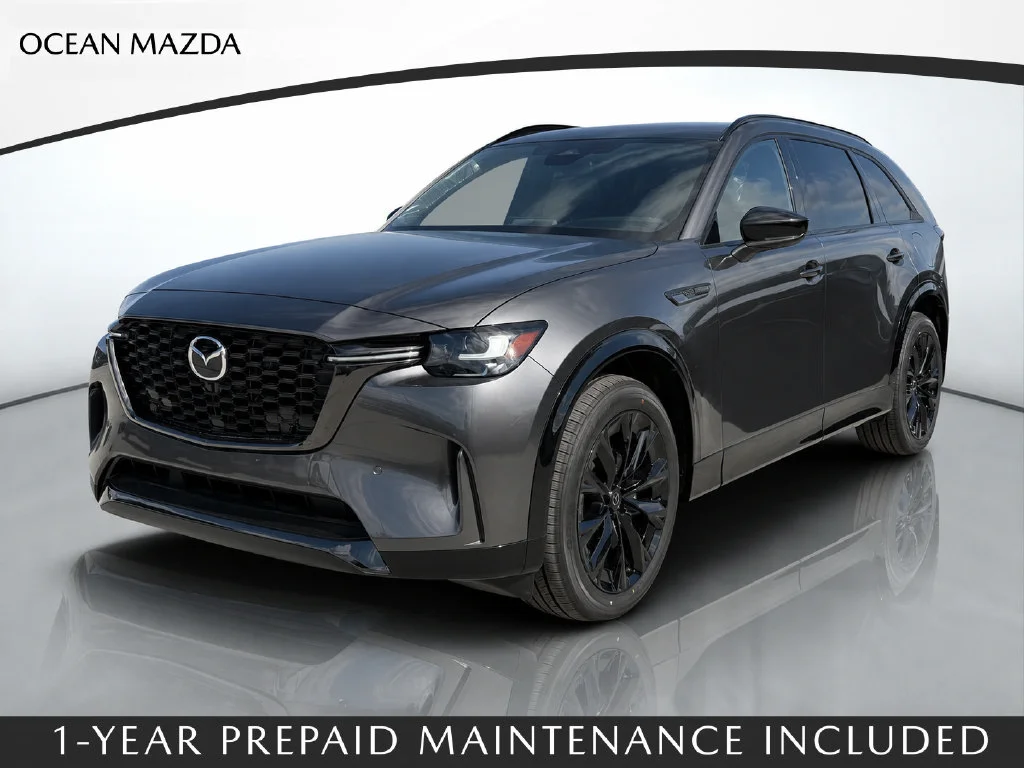 New 2026 Machine Gray Metallic Mazda 3.3 Turbo Premium Sport AWD image 1