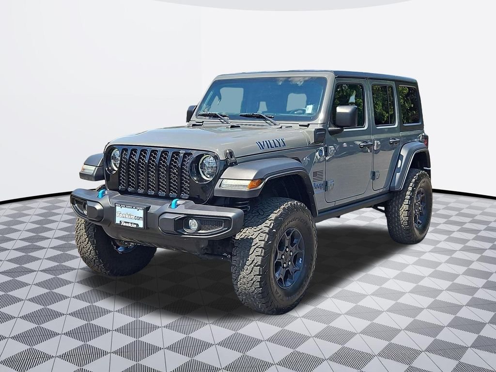 Used 2023 Sting-Gray Clearcoat Jeep Willys 4xe image 2