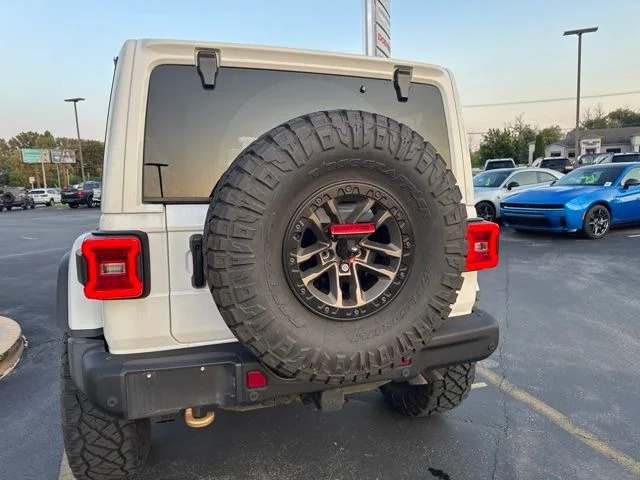 Used 2024 Bright White Clearcoat Jeep Rubicon 392 image 8