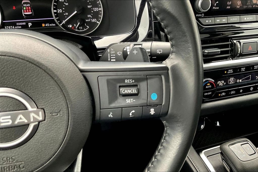 Certified Used 2025 Black Nissan SV image 12