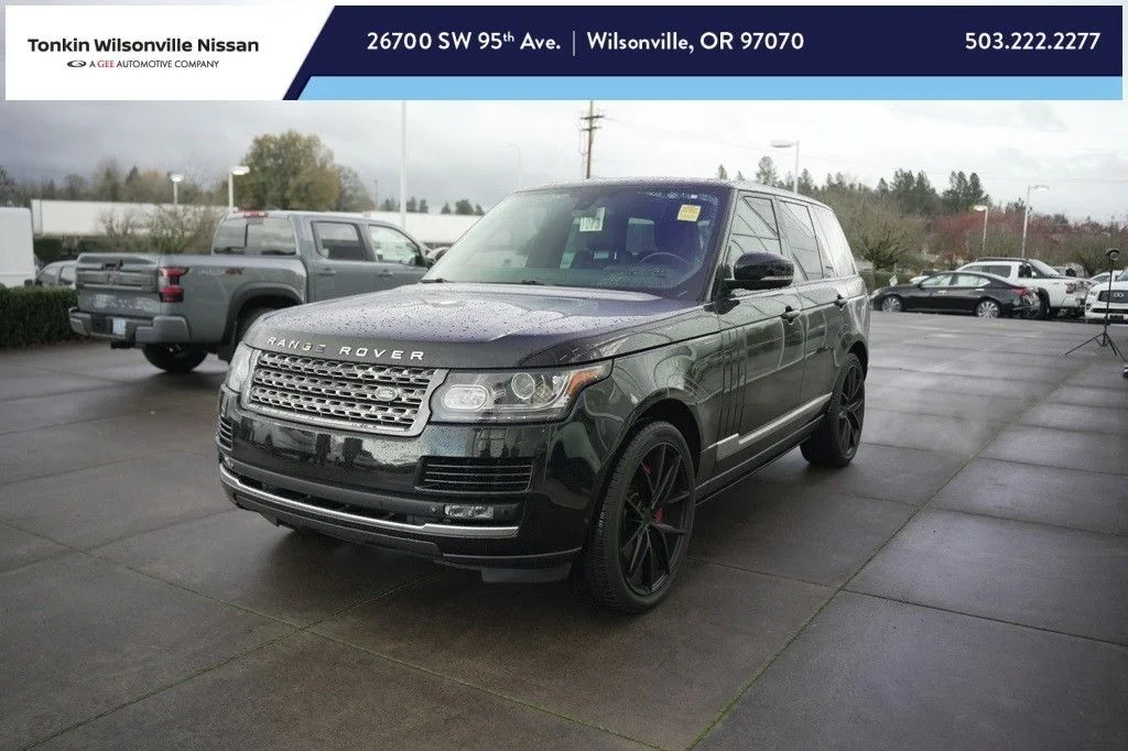 Used 2015 Black Land Rover 5.0L V8 Supercharged image 8