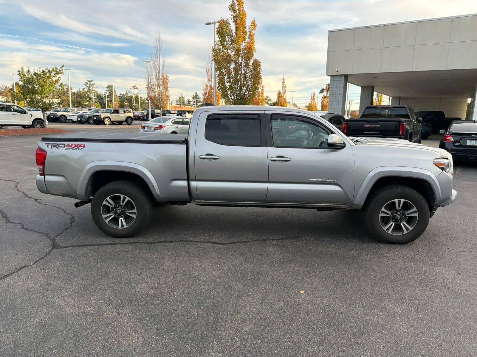 Used 2017 Silver Sky Metallic Toyota TRD Sport image 6