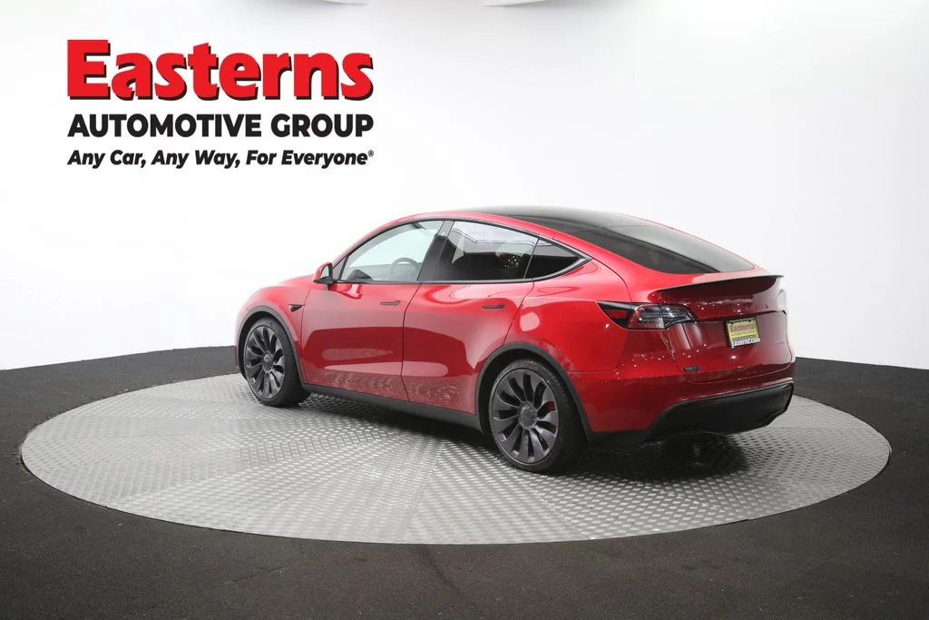 Used 2020 Red Tesla Performance image 59