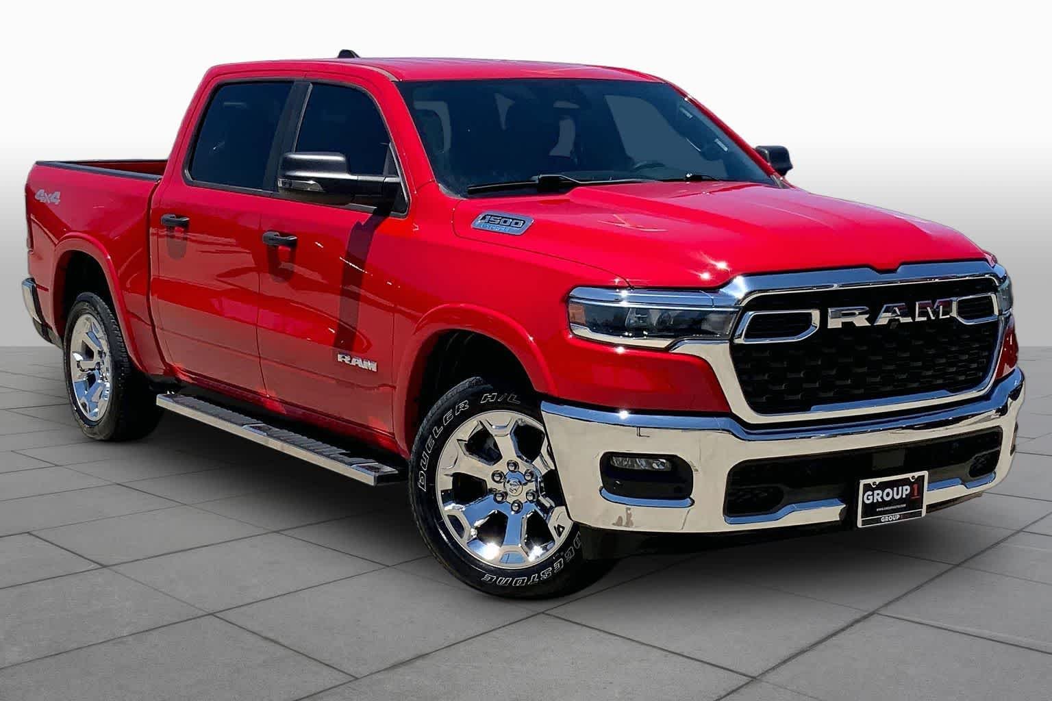 Used 2025 Flame Red Clearcoat Ram Lone Star image 3