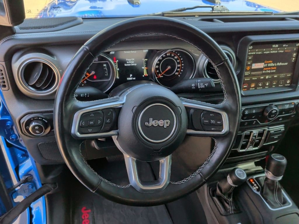 Used 2022 Blue Jeep Overland image 18
