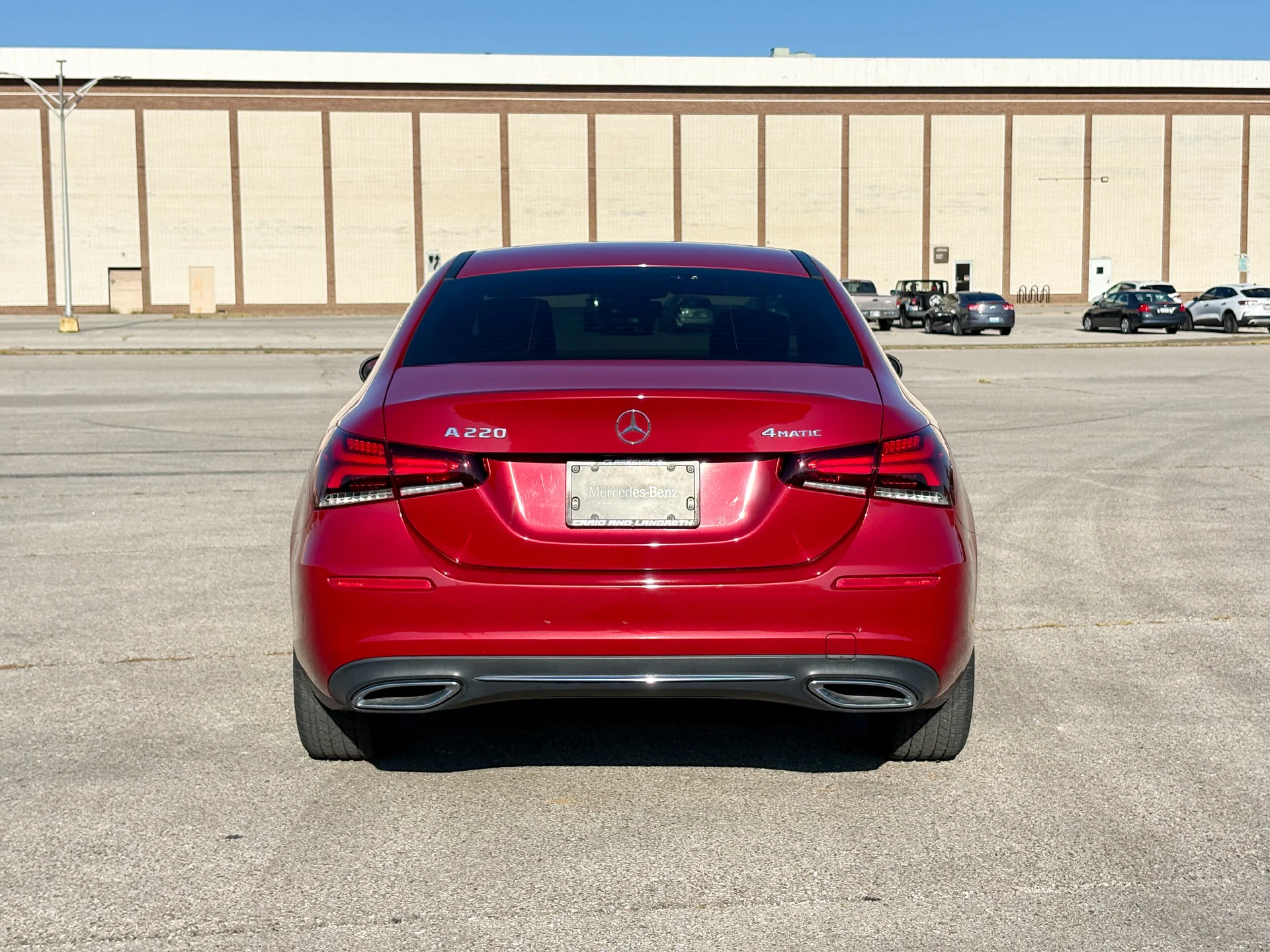 Used 2021 Red Mercedes-Benz A 220 image 7