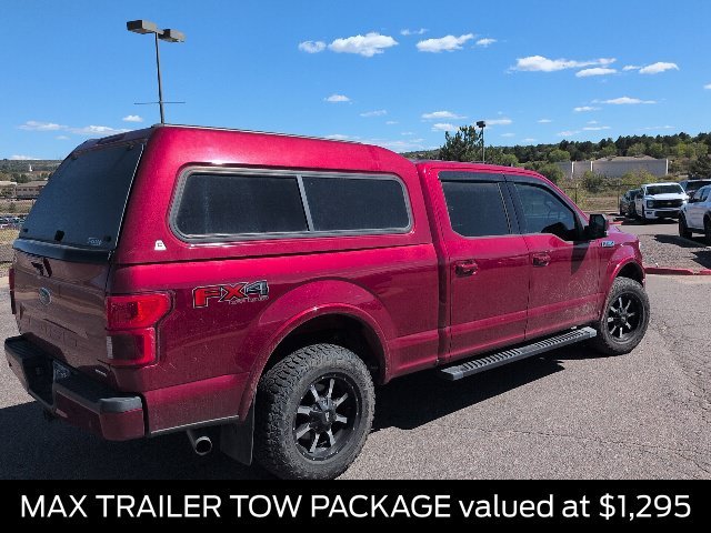 Used 2019 Ruby Red Metallic Tinted Clearcoat Ford Lariat image 6