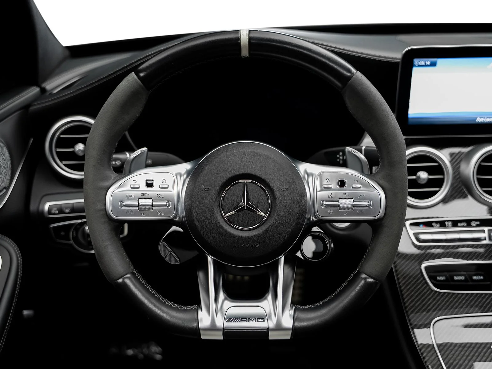 Used 2021 White Mercedes-Benz C 63 S AMG® image 34
