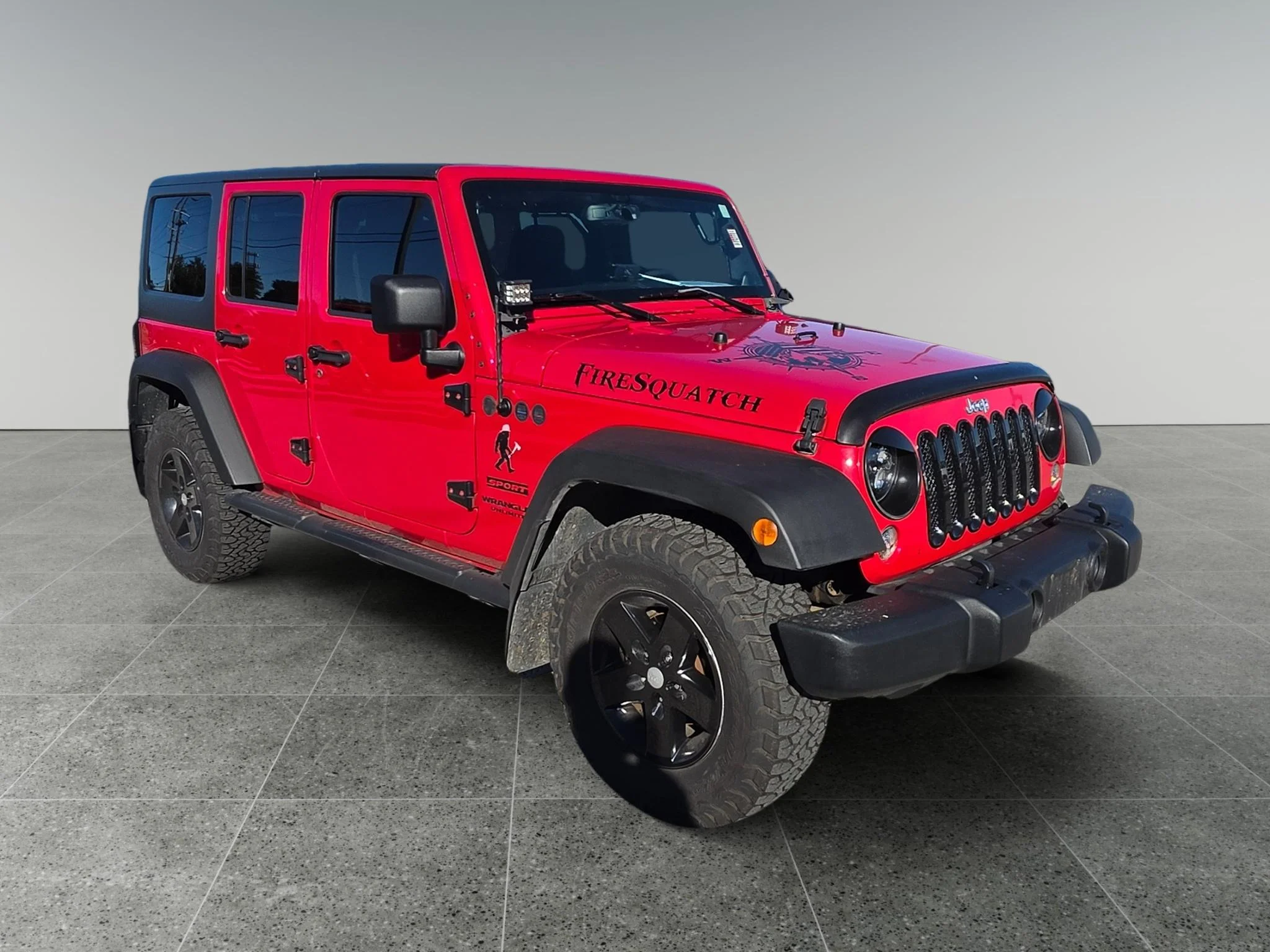 Used 2014 Flame Red Clearcoat Jeep Sport image 7