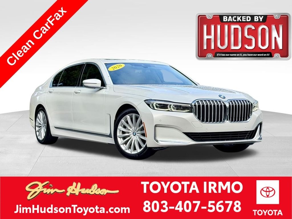 Used 2020 White BMW 740i image 1