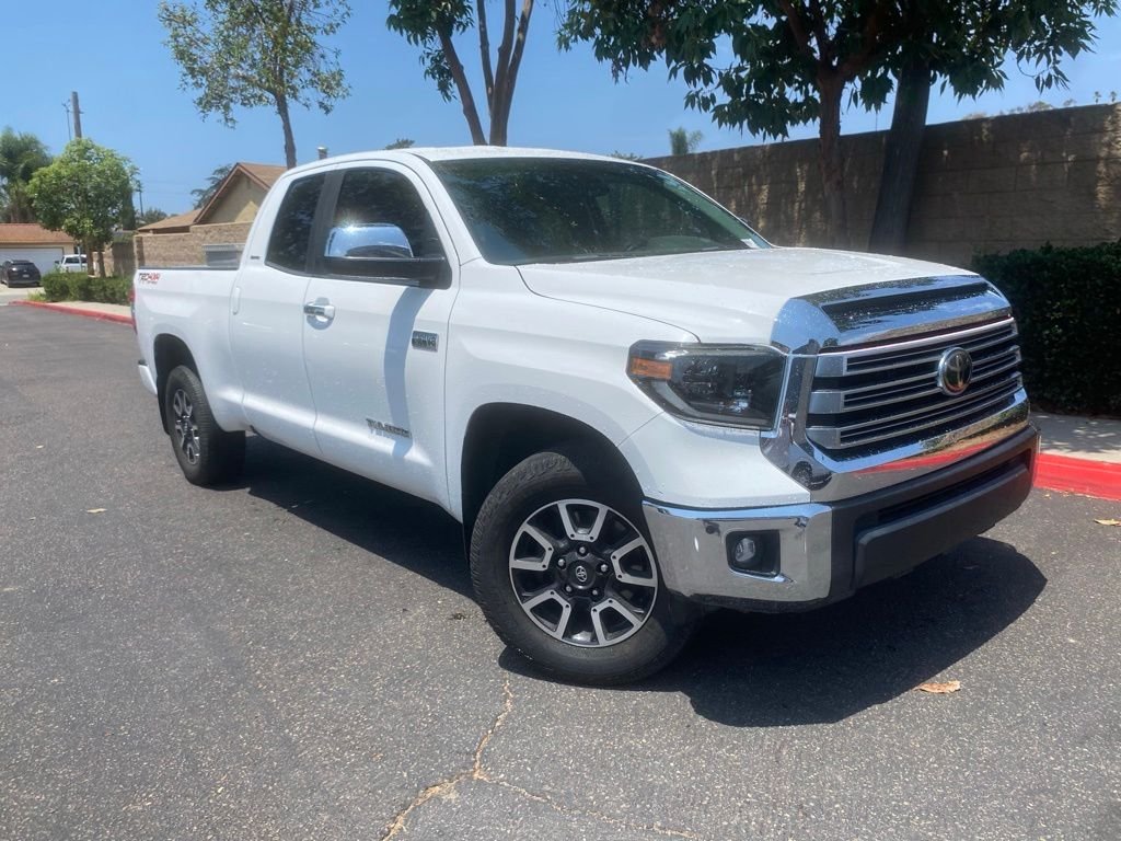 Used 2021 White Toyota Limited image 1