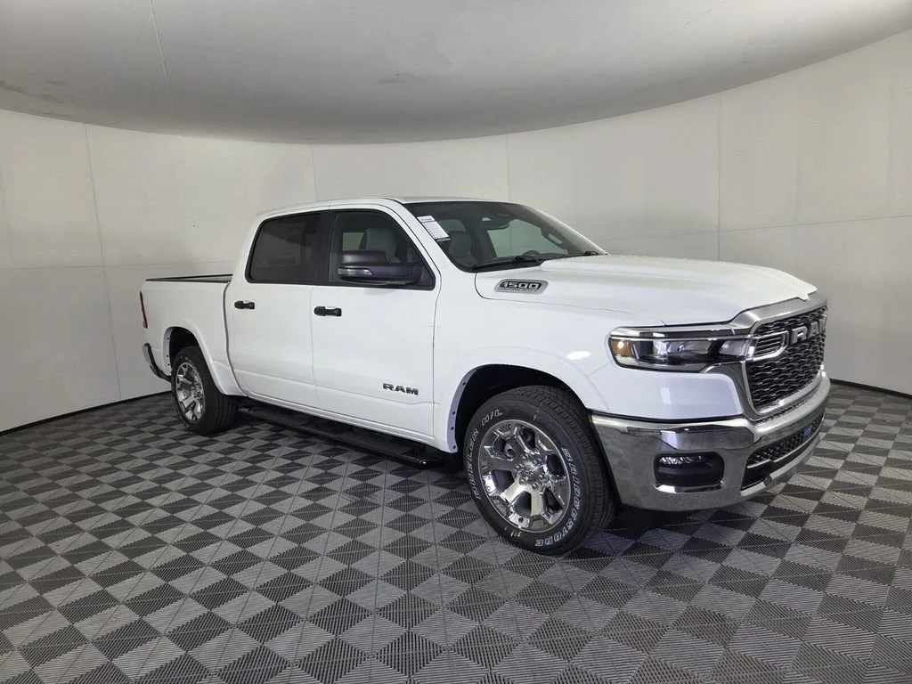 New 2026 Bright White Clear-Coat Exterior Paint RAM Big Horn image 2