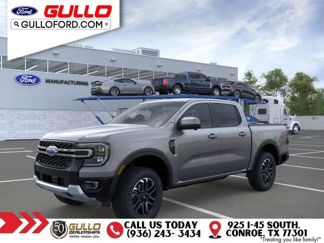 New 2026 Carbonized Gray Metallic Ford Lariat image 1