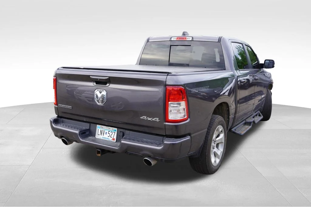 Used 2023 Granite Crystal Metallic Clearcoat Ram Big Horn image 3
