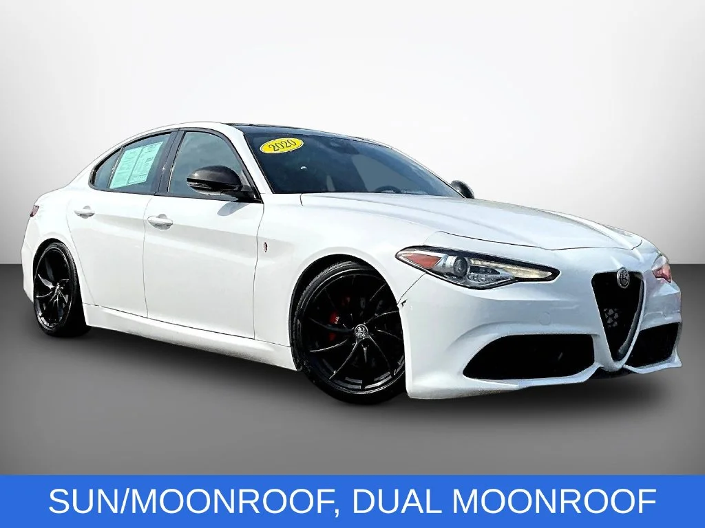 Used 2020 White Alfa Romeo Base image 1