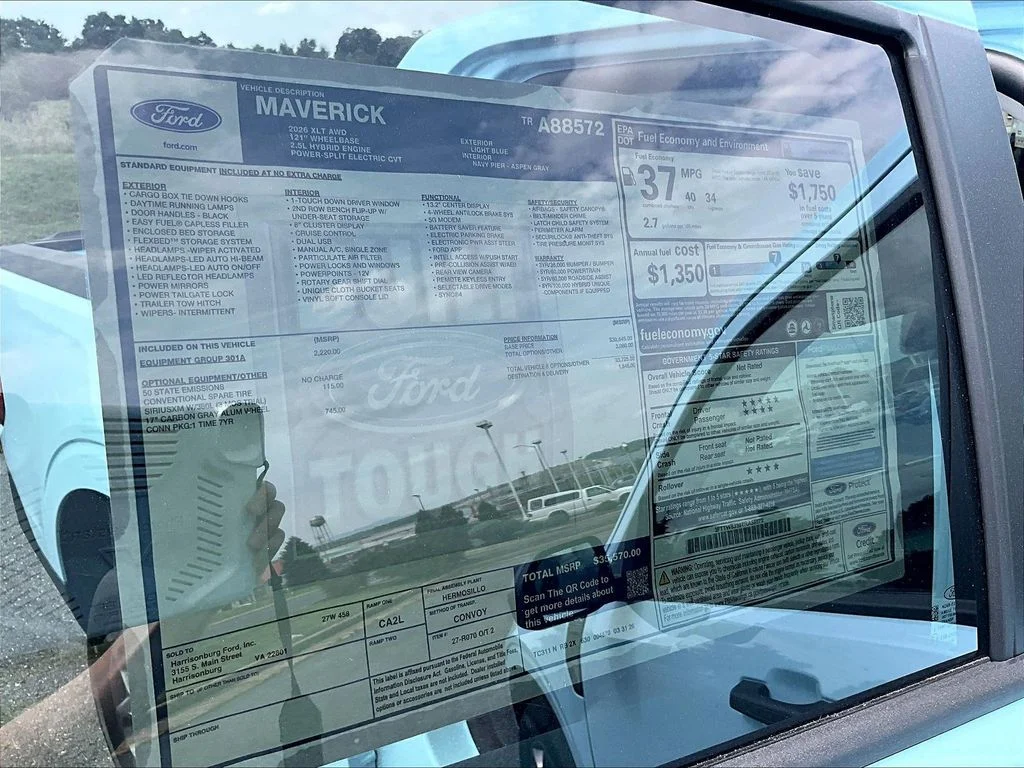 New 2026 Light Blue Ford XLT image 13