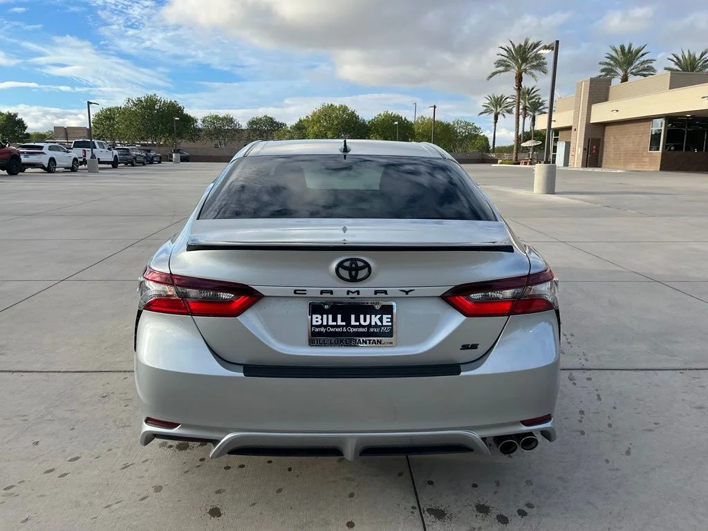 Certified Used 2021 Silver Toyota SE Nightshade image 5